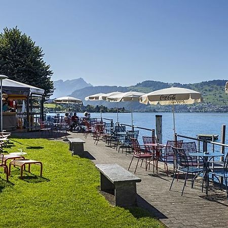 Seehotel Sternen Beckenried Exterior foto